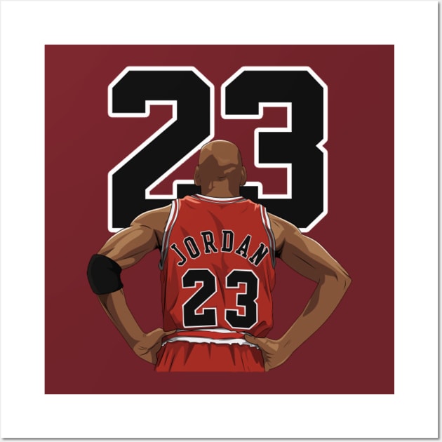 Vintage Michael Jordan Wall Art by secukupnya